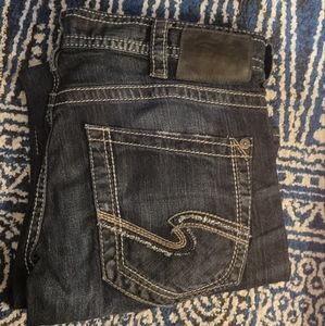 Silver Zac jeans 34x32